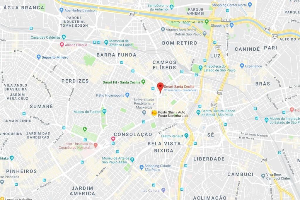 Studio Lindo Ao Lado Do Metro Santa Cecilia Apartment São Paulo Ngoại thất bức ảnh